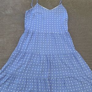 Spaghetti strap midi dress, flowy , perfect for summer